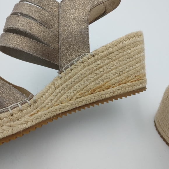 New Eileen Fisher Largo platform espadrilles 10 - Picture 8 of 10